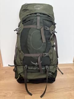 Osprey Aether 70 AG バックパック モンベルザックカバー付きのサムネイル