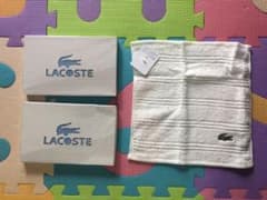 lacoste 新品 ハンドタオル 3枚のサムネイル