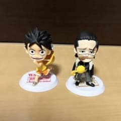 ワンピース ルフィ クロコダイルミニフィギュアセット - メルカリ