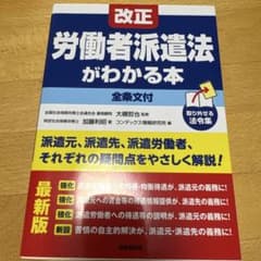 改正労働者派遣法がわかる本のサムネイル