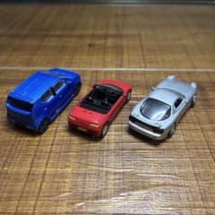 ガチャガチャミニカー 3台セットのサムネイル
