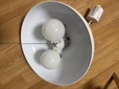 ニトリ Nシック3 ペンダントライトアイボリ／美品／LED2500円分相当おまけのサムネイル