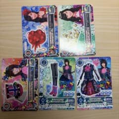アイカツ カード まとめ売り 5枚セット スペシャルコラボのサムネイル