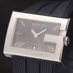 GUCCI G-Frame 腕時計 ブラック ラバーベルトもうすぐ終了 GUCCI G-Frame クォーツ 腕時計 ブラック ラバーベルト 稼働品 - メルカリ