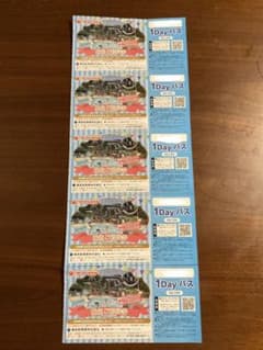 東京サマーランド　株主ご招待券　優待券　1dayパス　５枚のサムネイル