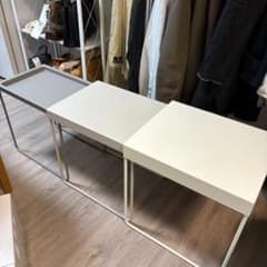 【廃盤品】IKEA イケア GRANBODA　グランボダ ネストテーブル 廃盤品】IKEA イケア GRANBODA グランボダ ネストテーブル 3点 - メルカリ