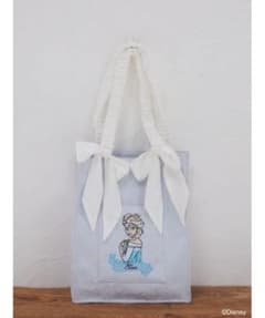 Areeam エルサ トートバッグ 刺繍生地　アナと雪の女王　Disneyのサムネイル