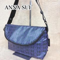 未使用級】ANNA SUI アナスイ ショルダーバッグ バタフライ ローズ 