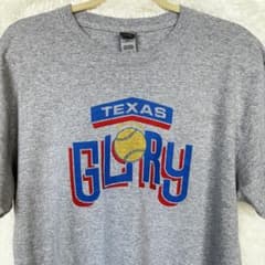 TEXAS GLORY ベースボールTシャツ L グレー 古着のサムネイル
