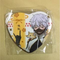 刀剣乱舞  鳴狐  ハート型缶バッジのサムネイル