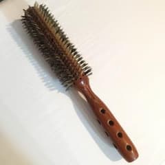 27cm☆ロールブラシ☆ロング☆美容師☆14行☆中古のサムネイル