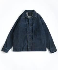 OURET ドルマンデニムジャケット13.5oz左綾デニムヴィンテージウォッシュのサムネイル