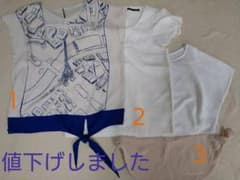 レディース　トップス　３着　Ｌサイズのサムネイル