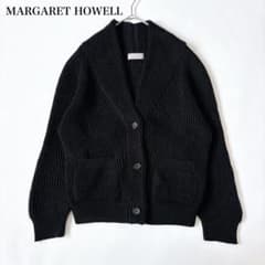 リネン100%】美品♡マーガレットハウエル ショールカラーカーディガン