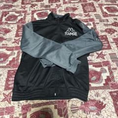 Kappa トラックジャケット ブラック グレー メンズのサムネイル