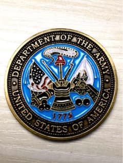米陸軍上級曹長チャレンジコインのサムネイル
