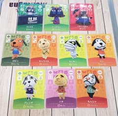 amiiboカード10枚 キャラメル ラッキー ベン ロビン ハチ ブレンダのサムネイル