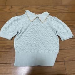 Misha&Puff 水色 襟付き半袖トップス 5-6y - メルカリ