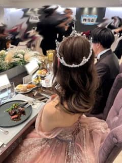 クラウンティアラ　結婚式　ブライダルのサムネイル