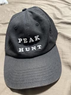 新品タグ NANGA ナンガ PEAK HUNT 刺繍 キャップ ネイビー 帽子のサムネイル