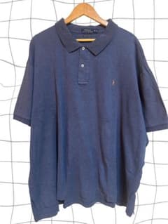 古着 Polo Ralph Lauren ポロシャツ 4XB ネイビーのサムネイル