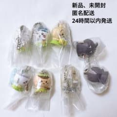 영화 치이카와 인어의 섬의 비밀 먹거리 가득 마스코트 3 뽑기 컴플리트
