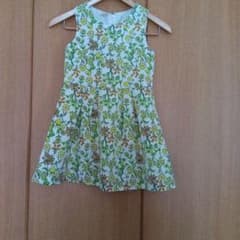 petit main 花柄 ノースリーブワンピース 120cmのサムネイル