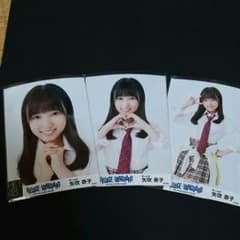 HKT48 生写真 ヴィレッジヴァンガード 矢吹奈子 3枚 コンプのサムネイル