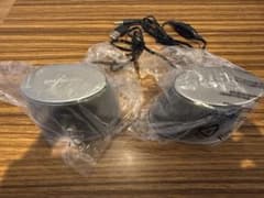 AmazonBasics USB PCスピーカー シルバーのサムネイル
