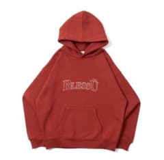 完売商品】 BLESS Ü パーカー 赤  logo hoodieのサムネイル