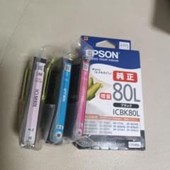 EPSON ICBK80L その他3色のサムネイル
