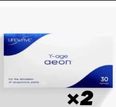 LIFEWAVE Y-age aeon 30枚入り 2個セット - メルカリ
