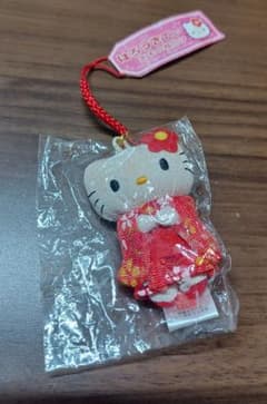 ハローキティー 着物 キーホルダーのサムネイル