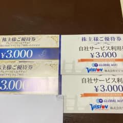 グローバルWi-Fi ビジョン優待のサムネイル