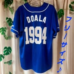 中日ドラゴンズ ドアラ ユニフォーム フリーサイズ 光沢感のあるブルー♪1994 m40365836149_1.jpg?1782513492