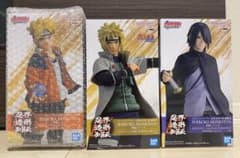 NARUTO 인계 조형열 전파풍 미나토 우즈마키 볼트 우치하 사스케 3점 세트