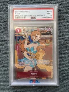 ナミ OP01-016 PSA9 英語版 浮世絵 1st Anniversary - メルカリ