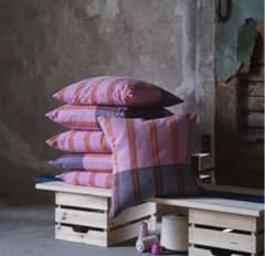 IKEA MÄVINN クッションカバー ピンク/オレンジ 50x50cmのサムネイル
