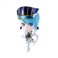 이치 반 쿠지 Tiger & Bunny 호랑이 & 토끼 치비 쿤 캐릭터 블루 로즈