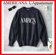 AMERICANA AMRCN ロゴスウェット　アパルトモン　フリー AMERICANA L'Appartement✨AMRCN ロゴスウェット - メルカリ