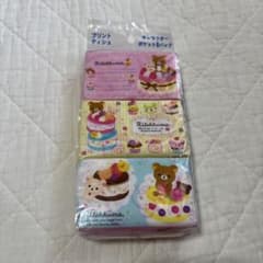 【新品】リラックマ ポケットティッシュ 6個セットのサムネイル