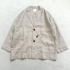 完売品】かぐれx 北欧暮らしの道具店 フレンチリネンのテーラード