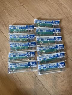 NIPRO ニプロシリンジ 5mL 針なし 11本セットのサムネイル