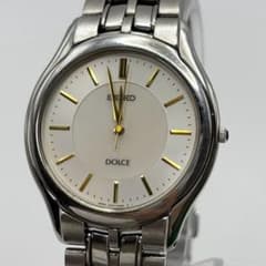 가동 SEIKO dolce 8j41-6030 얇은 남성 시계 qz