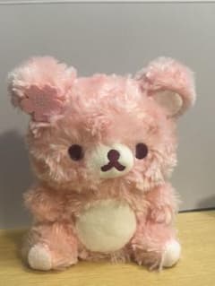 벚꽃 리락쿠마 로즈보아 봉제인형