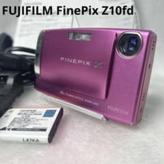 富士フイルム　Finepix z10fd ピンク　デジカメ FUJIFILM FinePix Z10fd ピンク コンデジ デジカメ レトロ - メルカリ