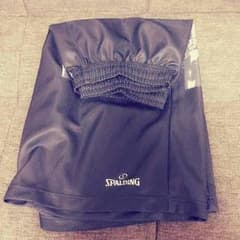 バスケットボール パンツ SPALDING 黒のサムネイル