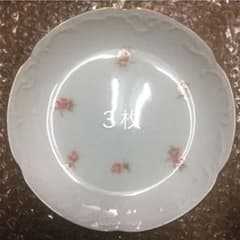 大倉陶園   ばらの絵の小皿 3枚  お値下げ！！ めぐみん様専用のサムネイル