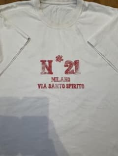N°21 Tシャツ ホワイト Lのサムネイル