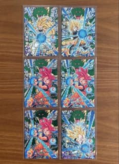 ドラゴンボールヒーローズ HGD1 CP 6枚セット - メルカリ